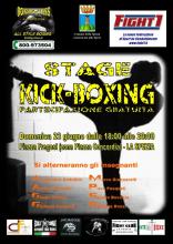 Stage Kick Boxing 23 giugno La Spezia