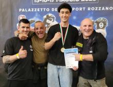 Campione italiano Fight Code Rules -67 kg Mazhar Zakaria